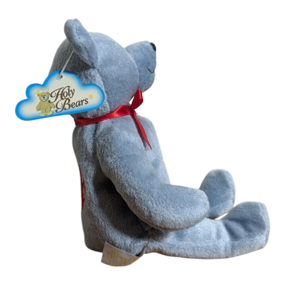 Holy Bears Fireman 9” Bear, Holy Bears Company, Pellet Filled 2001 With Tags - Picture 7 of 10